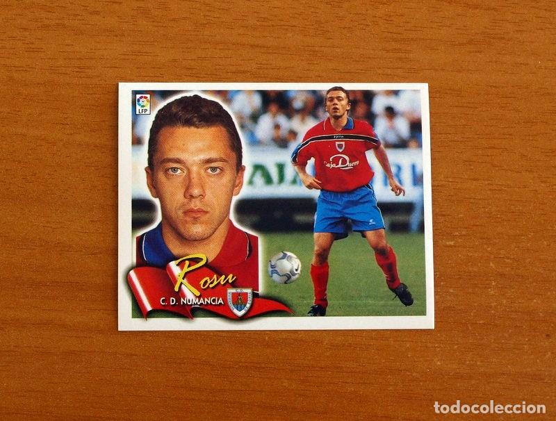 Fu&szlig;ball-Sticker: Numancia - Rosu - COLOCA - Ediciones Este Liga 2000-2001, 00-01 - Nunca Pegado