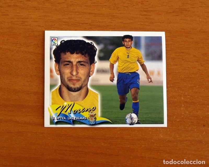 Fu&szlig;ball-Sticker: Las Palmas - Moreno - Fichaje n&ordm; 15 - Ediciones Este Liga 2000-2001, 00-01 - Nunca pegado