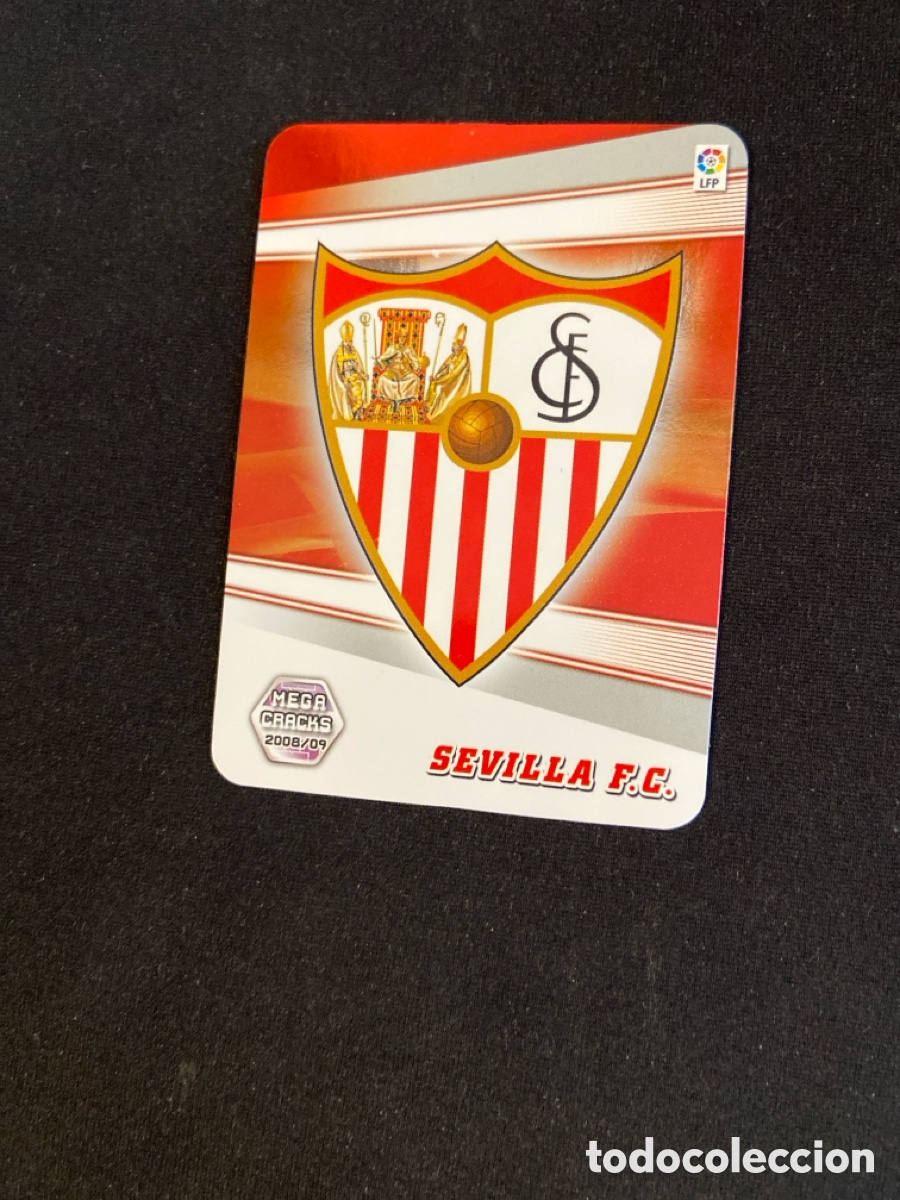Fu&szlig;ball-Sticker: ESCUDO 271 (SEVILLA) PANINI MEGACRACKS 2008-2009 08 09 CROMO CARTA M-5