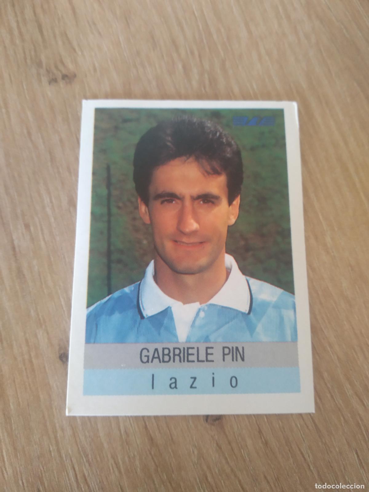 Cromos de F&uacute;tbol: 163 GABRIELE PIN LAZIO CROMO FUTBOL PANINI LIGA ITALIA CALCIATORI Euroflash Calcioflash 1991