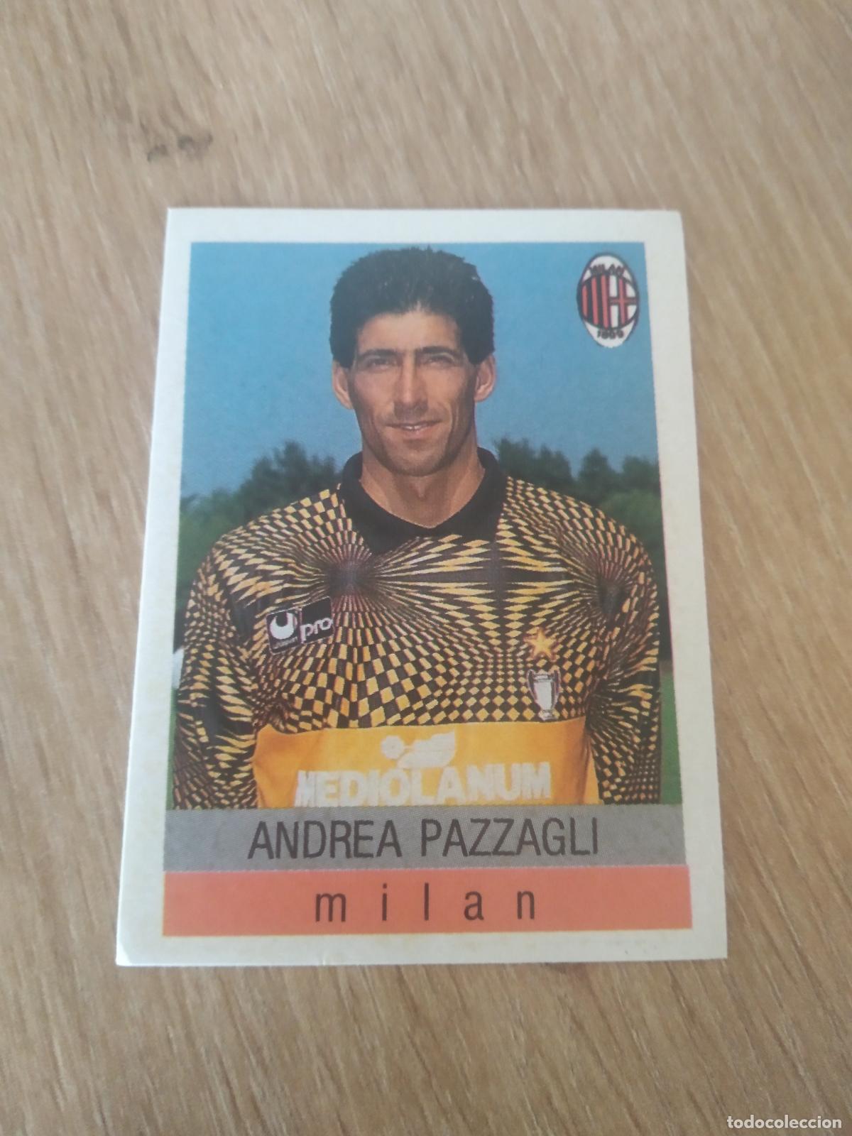 Cromos de F&uacute;tbol: 189 ANDREA PAZZAGLI AC MILAN CROMO FUTBOL PANINI LIGA ITALIA CALCIATORI Euroflash Calcioflash 1991