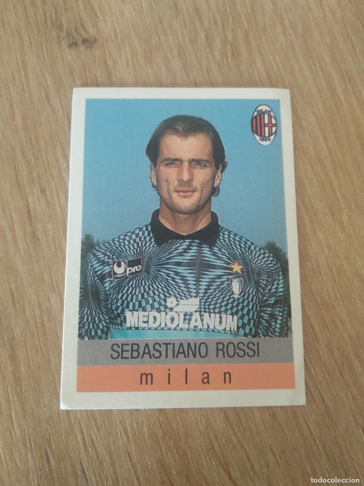 Cromos de F&uacute;tbol: 190 SEBASTIANO ROSSI AC MILAN CROMO FUTBOL PANINI LIGA ITALIA CALCIATORI Euroflash Calcioflash 1991