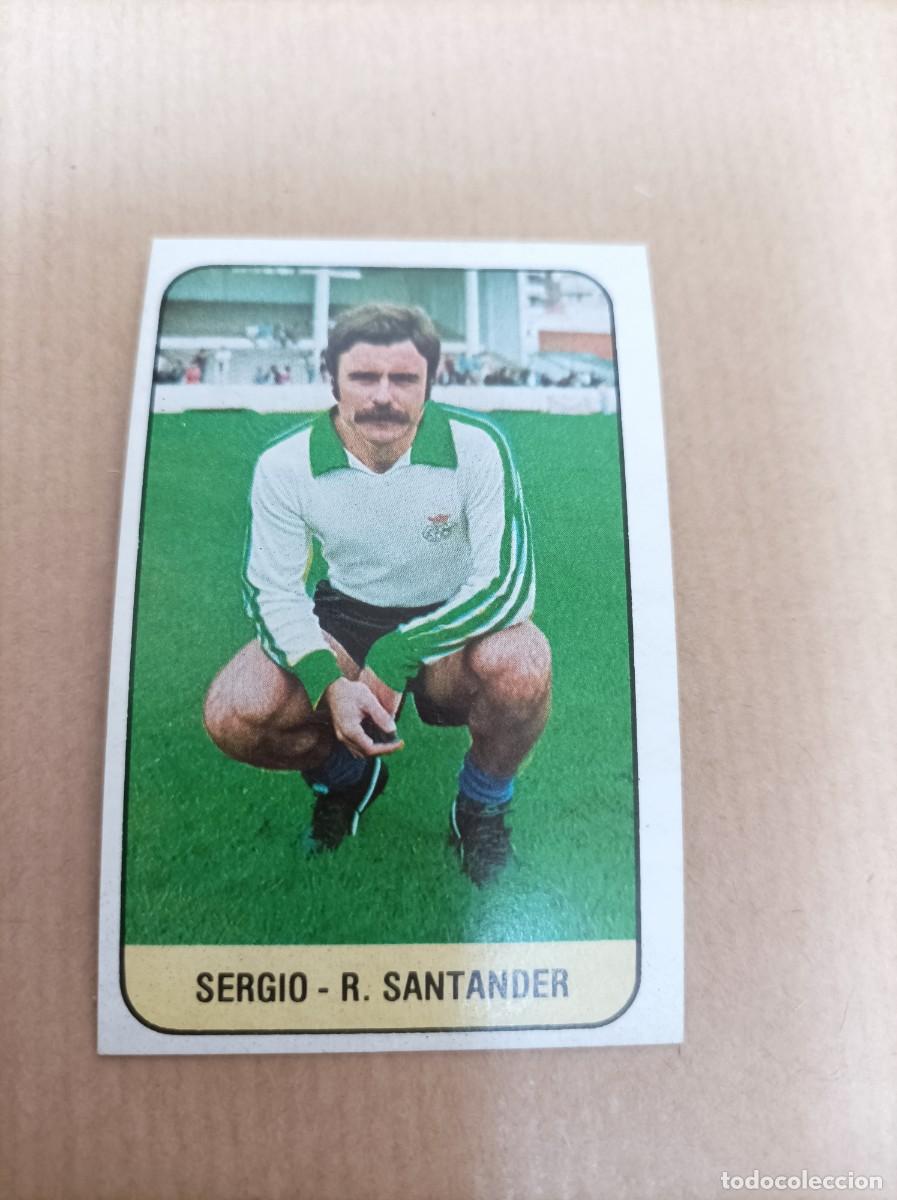 Cromos de F&uacute;tbol: 1978 1979 78 79 SERGIO - RACING DE SANTANDER (NUNCA PEGADO)