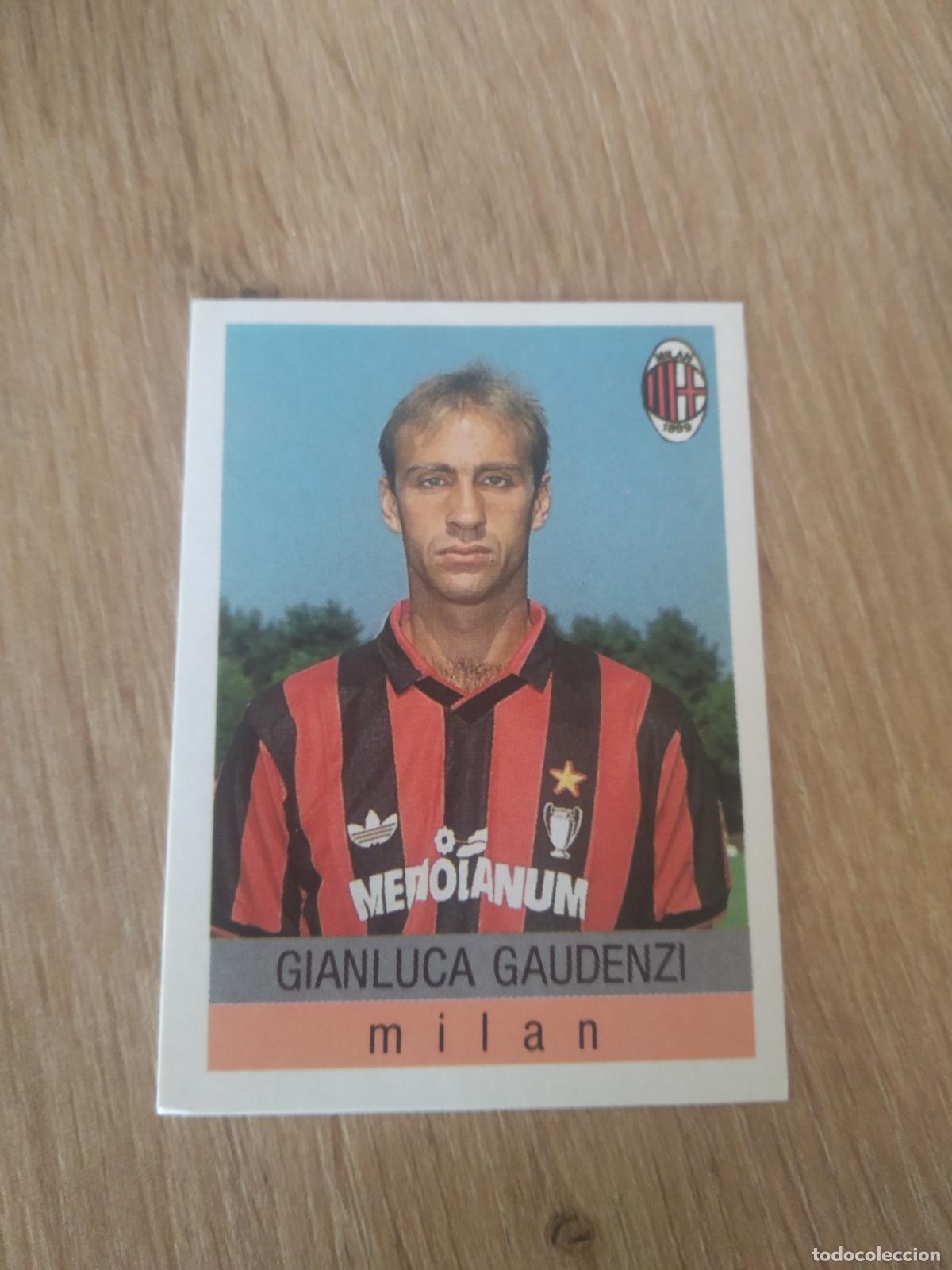 Cromos de F&uacute;tbol: 197 GAUDENZI AC MILAN CROMO FUTBOL PANINI LIGA ITALIA CALCIATORI Euroflash Calcioflash 1991
