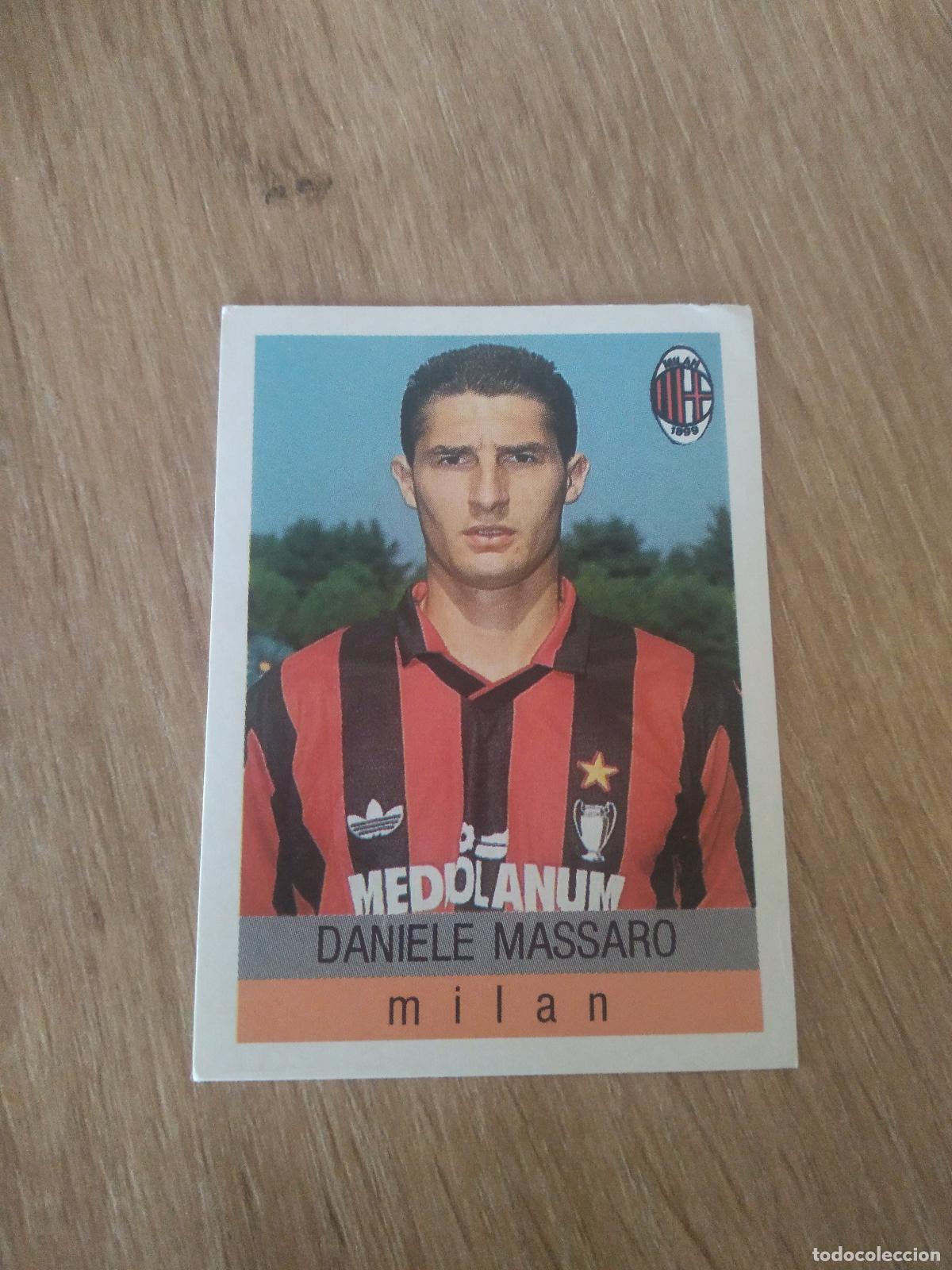 Cromos de F&uacute;tbol: 198 DANIELE MASSARO AC MILAN CROMO FUTBOL PANINI LIGA ITALIA CALCIATORI Euroflash Calcioflash 1991