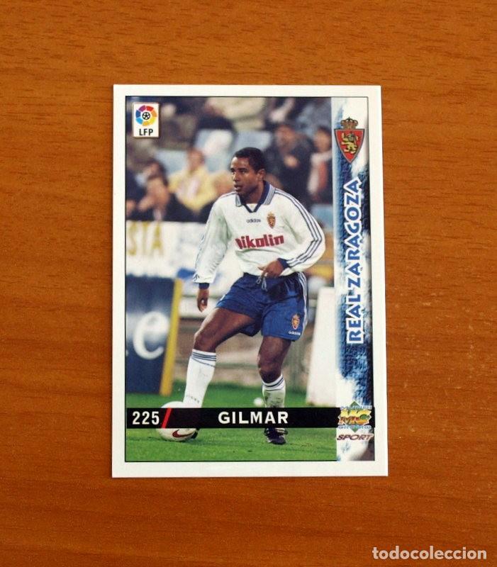 Fu&szlig;ball-Sticker: Real Zaragoza - N&ordm; 225 Gilmar - Mundicromo Las Fichas de la Liga 1998-1999-98-99