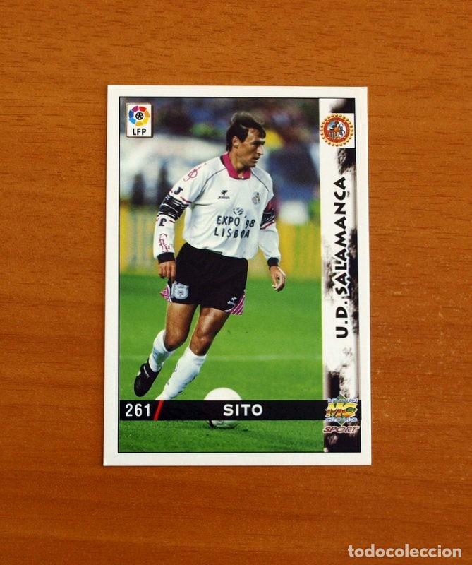 Cromos de F&uacute;tbol: Salamanca - N&ordm; 261 Sito - Baja - Mundicromo Las Fichas de la Liga 1998-1999-98-99