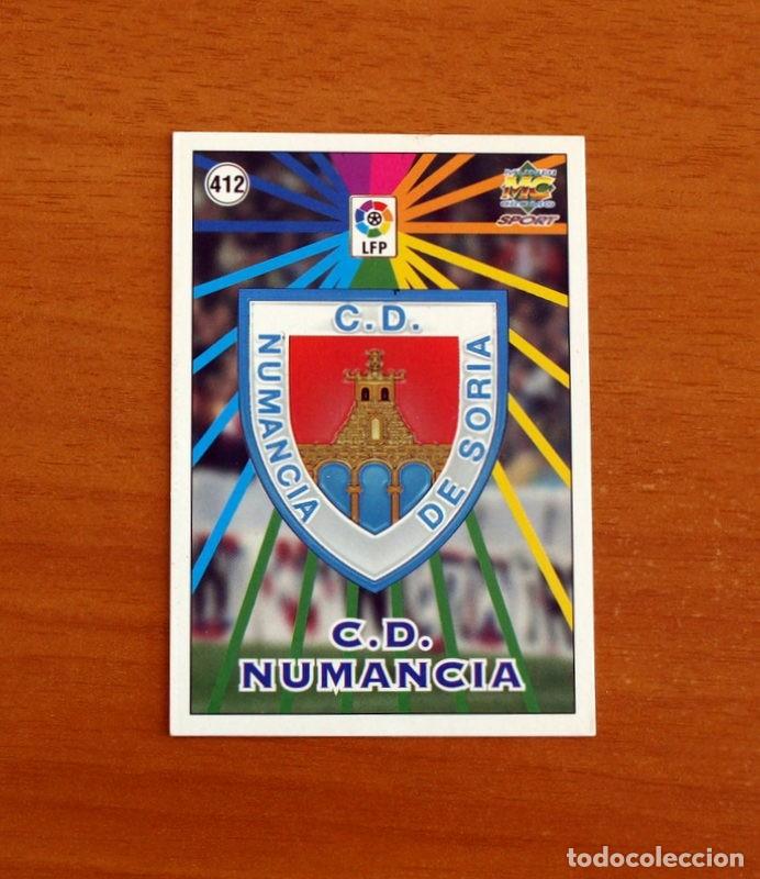 Cromos de F&uacute;tbol: Numancia - N&ordm; 412 Escudo-Plantilla - Mundicromo Las Fichas de la Liga 1998-1999-98-99