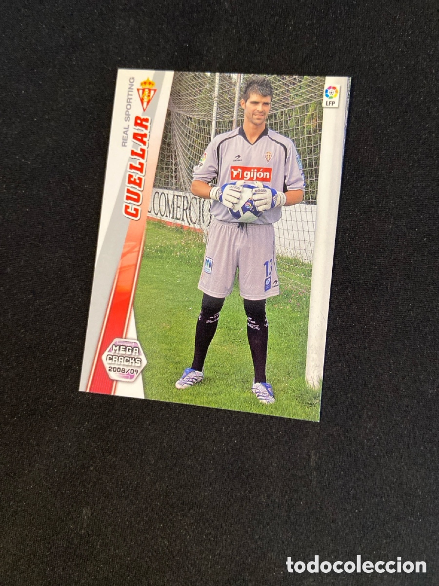 Cromos de Futebol: CUELLAR 290 (SPORTING GIJ&Oacute;N)