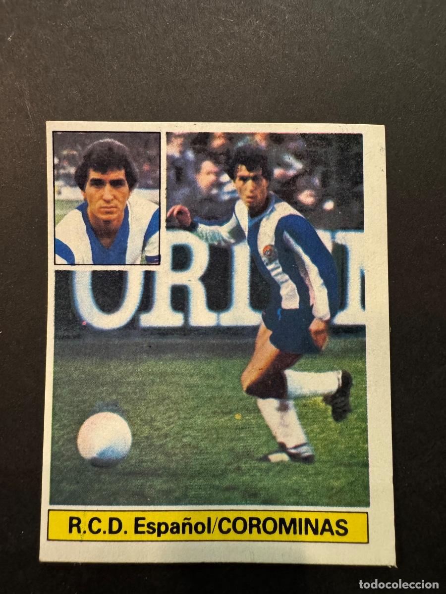 Cromos de Futebol: COROMINAS CROMO F&Uacute;TBOL R.C.D.ESPA&Ntilde;OL ULTIMOS FICHAJES N&ordm; 5 LIGA 81-82 EDIC. ESTE NUNCA PEGADO (G)