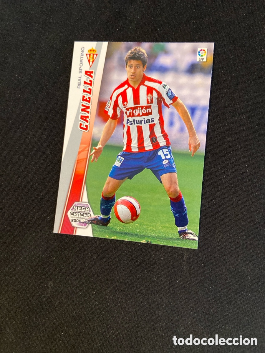 Cromos de Futebol: CANELLA 294 (SPORTING GIJ&Oacute;N)