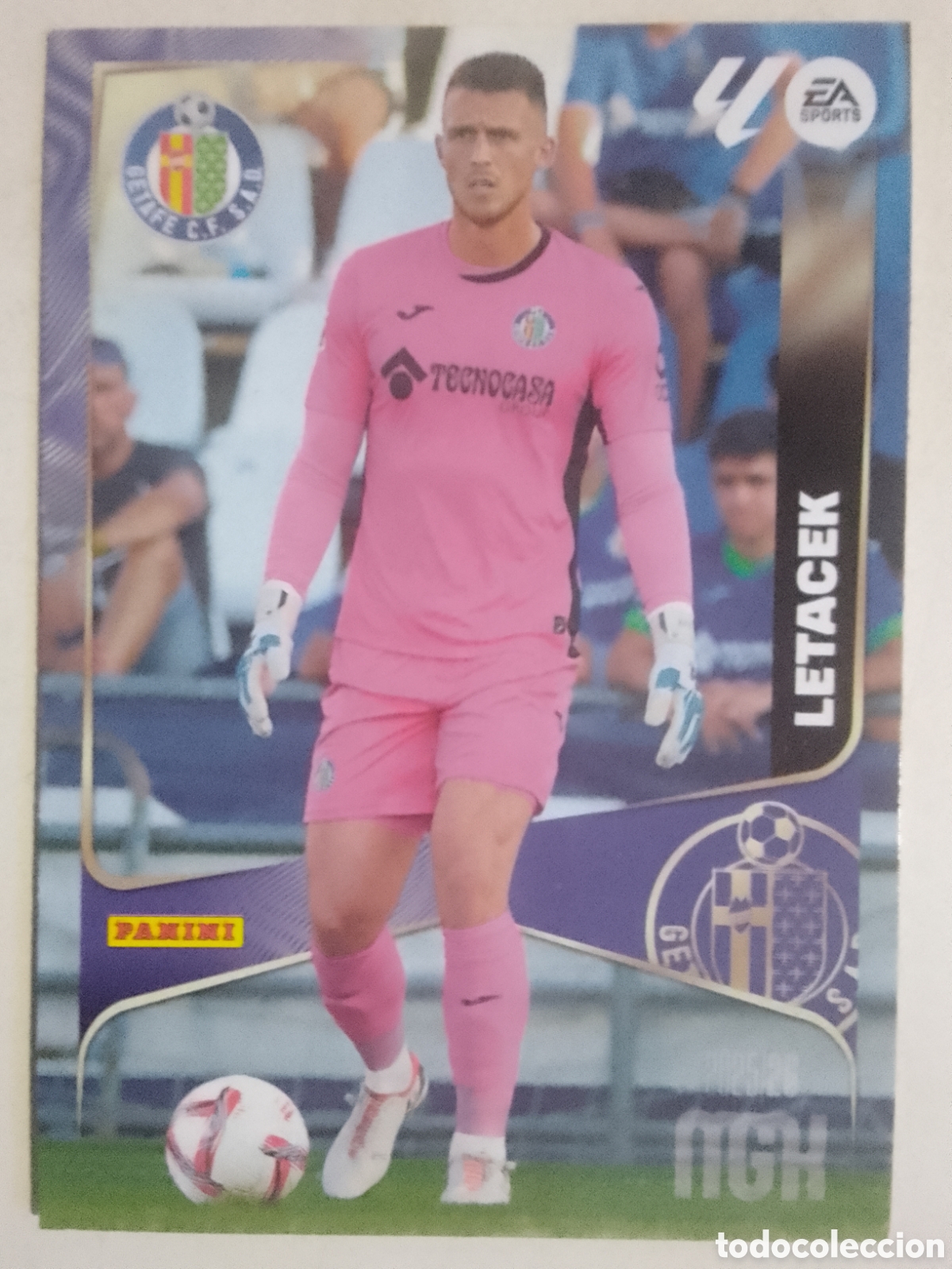 Cromos de F&uacute;tbol: Megacracks 2025/26 n&deg; 165 Letacek &bull; Getafe.
