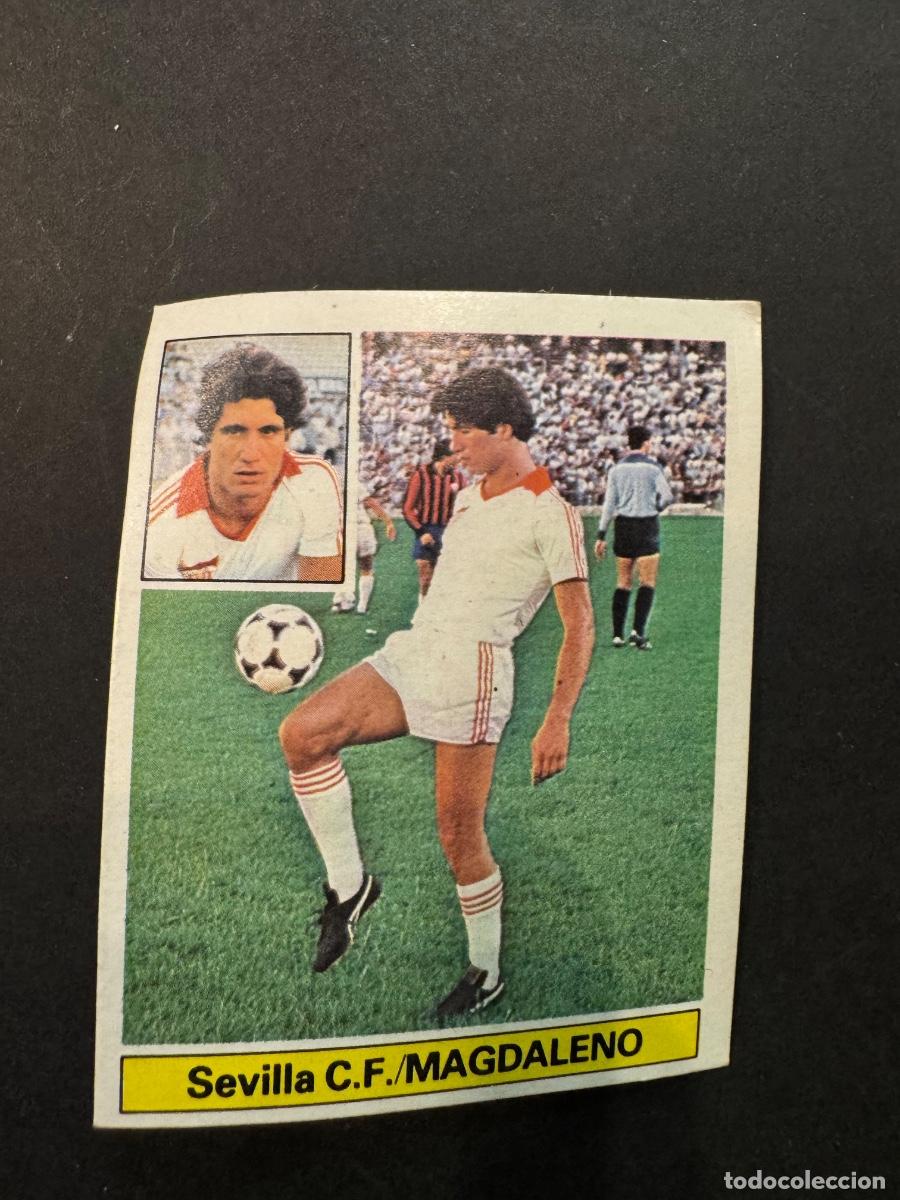 Cromos de F&uacute;tbol: MAGDALENO CROMO F&Uacute;TBOL SEVILLA C.F. ULTIMOS FICHAJES N&ordm; 13 LIGA 81-82 EDIC. ESTE NUNCA PEGADO (G)