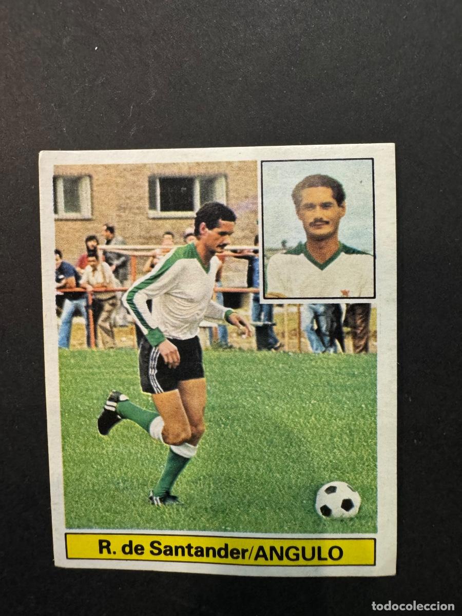 Cromos de F&uacute;tbol: ANGULO CROMO F&Uacute;TBOL R. SANTANDER ULTIMOS FICHAJES N&ordm; 14 LIGA 81-82 EDIC. ESTE NUNCA PEGADO (G)