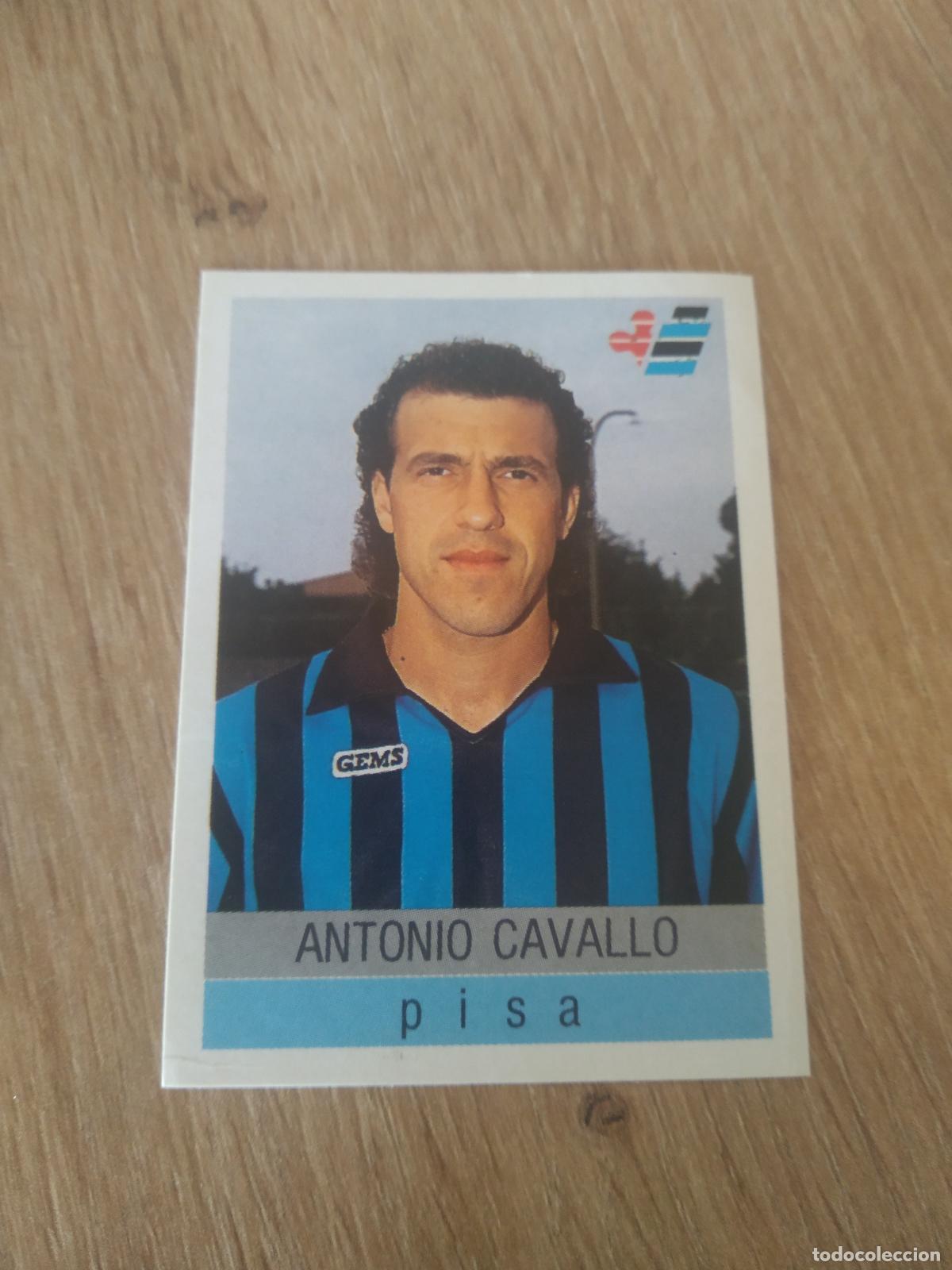 Cromos de F&uacute;tbol: 245 ANTONIO CAVALLO PISA CROMO FUTBOL PANINI LIGA ITALIA CALCIATORI Euroflash Calcioflash 1991