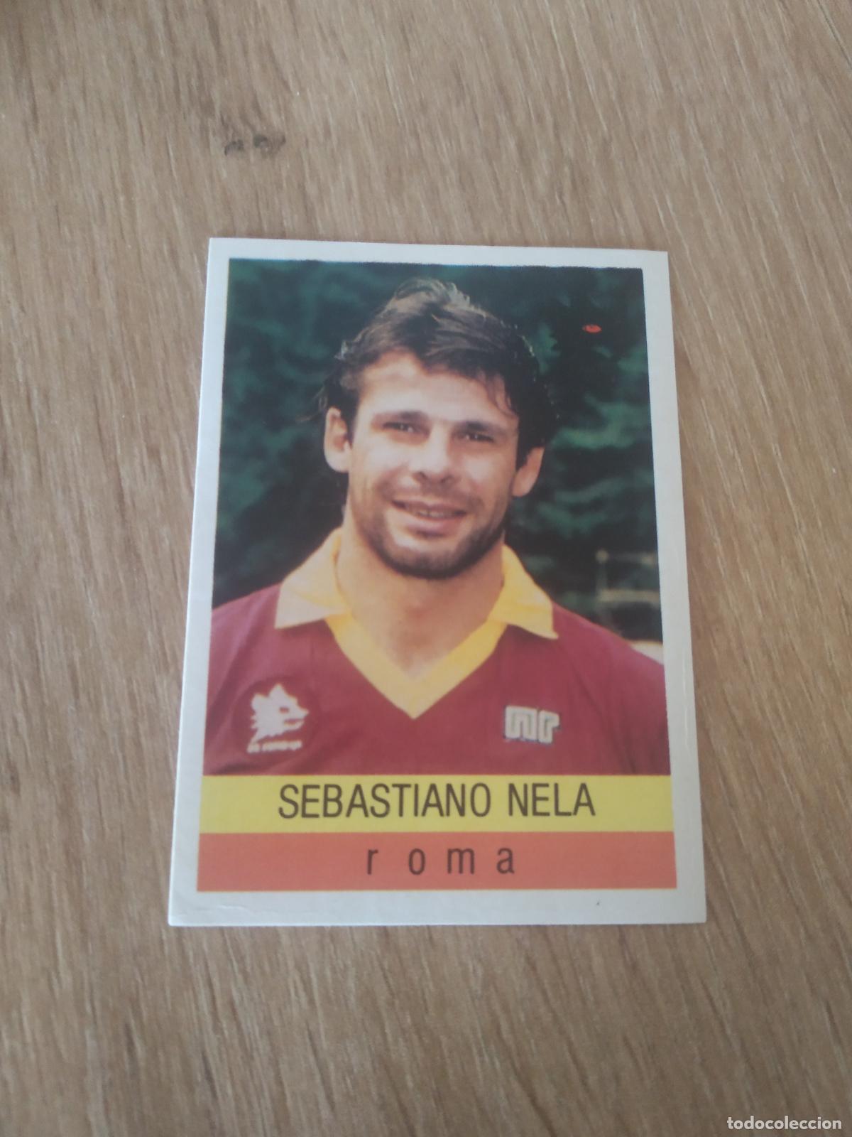 Cromos de F&uacute;tbol: 264 SEBASTIANO NELA ROMA CROMO FUTBOL PANINI LIGA ITALIA CALCIATORI Euroflash Calcioflash 1991
