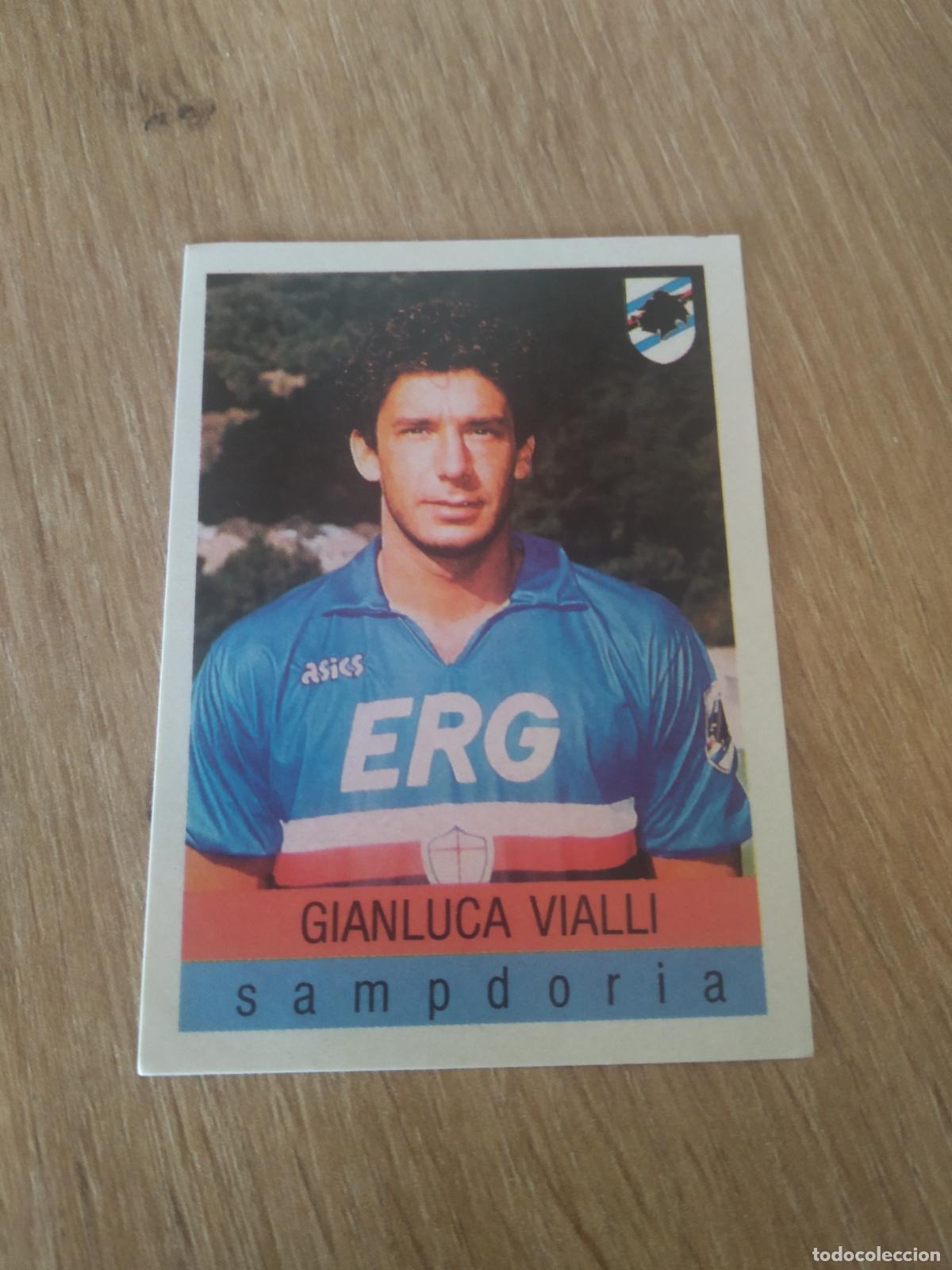 Cromos de F&uacute;tbol: 287 GIANLUCA VIALLI SAMPDORIA CROMO FUTBOL PANINI LIGA ITALIA CALCIATORI Euroflash Calcioflash 1991