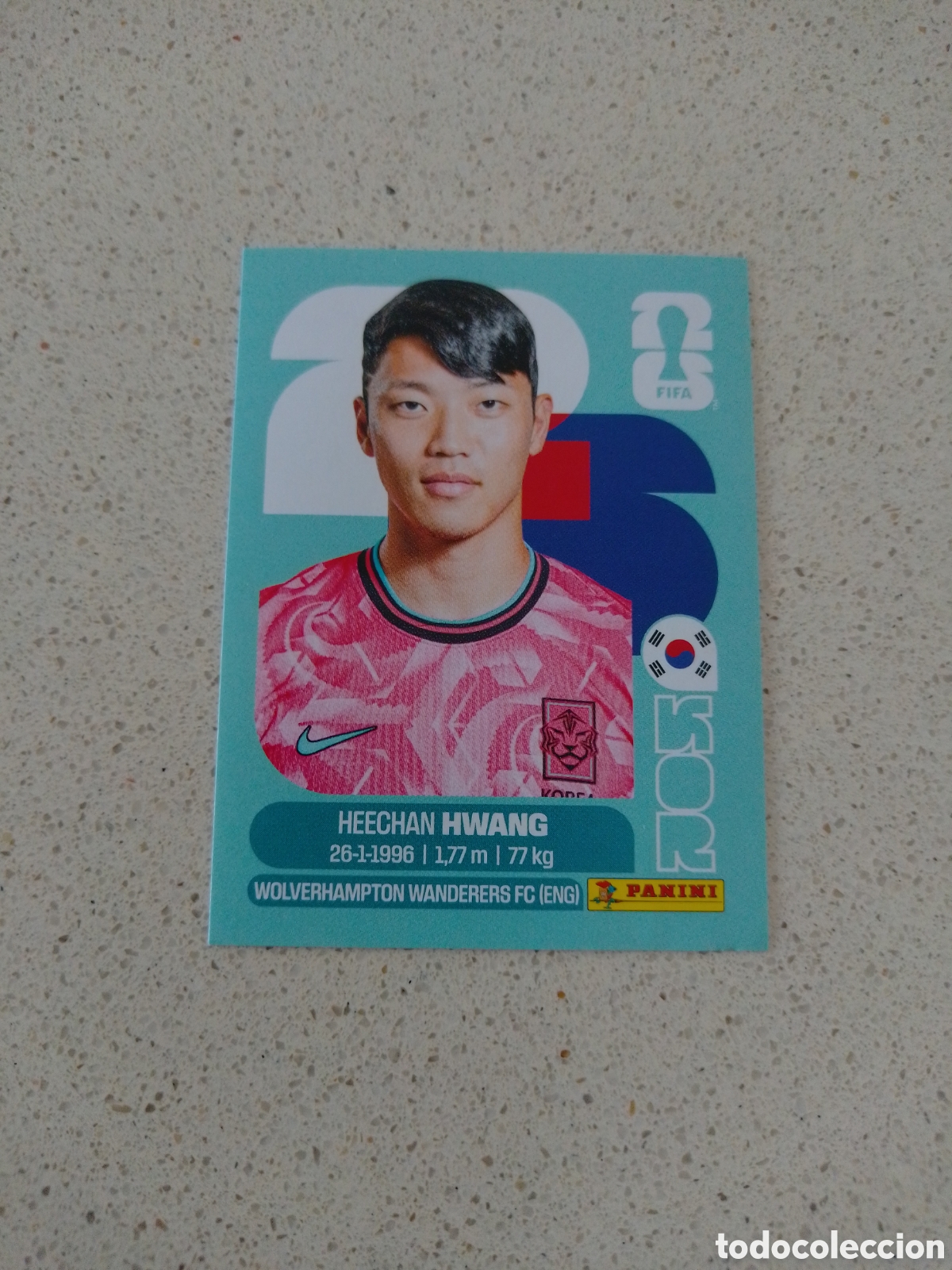 Cromos de Futebol: CROMO NUMERO 19 HWANG KOREA. MUNDIAL 2026. PANINI.