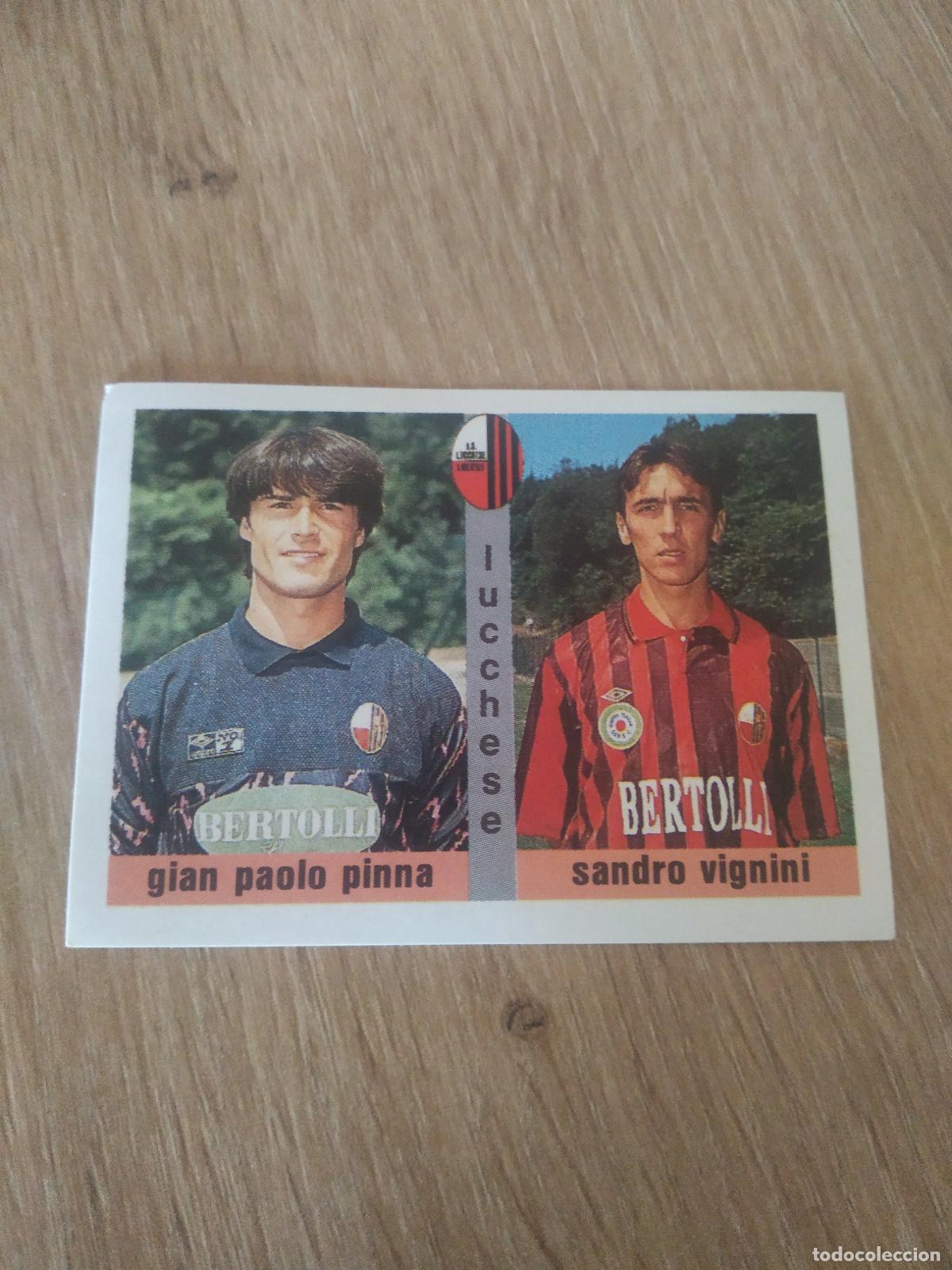 Figurine di Calcio: 364 PINNA VIGNINI LUCCHESE CROMO FUTBOL PANINI LIGA ITALIA CALCIATORI Euroflash Calcioflash 1991