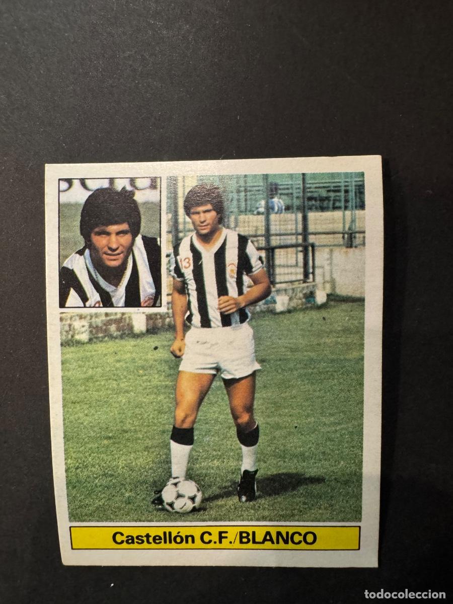 Cromos de Futebol: BLANCO CROMO F&Uacute;TBOL CASTELL&Oacute;N C.F. COLOCA LIGA 81-82 EDIC. ESTE NUNCA PEGADO (G)