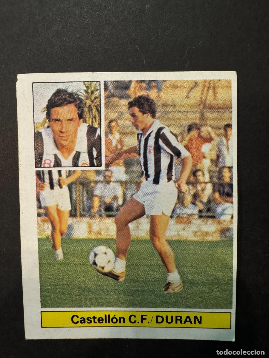 Fu&szlig;ball-Sticker: DURAN CROMO F&Uacute;TBOL CASTELL&Oacute;N C.F. COLOCA LIGA 81-82 EDIC. ESTE NUNCA PEGADO (G)