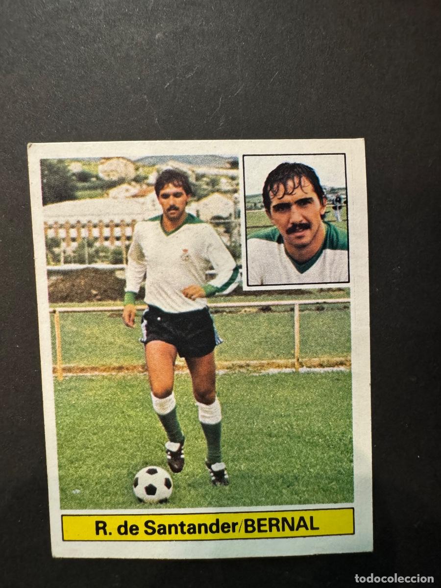Cromos de F&uacute;tbol: BERNAL CROMO F&Uacute;TBOL RACING SANTANDER COLOCA LIGA 81-82 EDIC. ESTE NUNCA PEGADO (G)