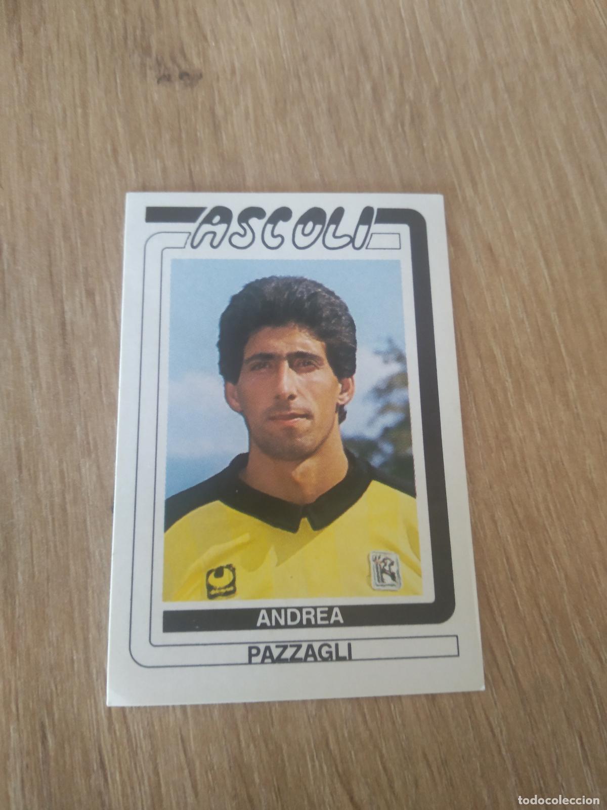 Figurine di Calcio: 10 ANDREA PAZZAGLI ASCOLI CROMO FUTBOL PANINI LIGA ITALIA CALCIATORI Euroflash Calcio 1988