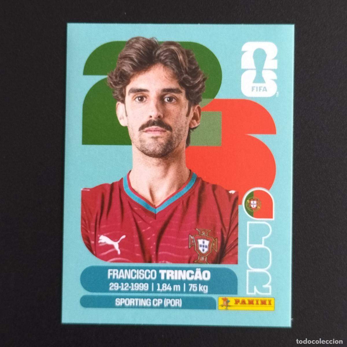 Figurine di Calcio: POR 16 FRANCISCO TRIN&Ccedil;AO PORTUGAL CROMOS STICKER MUNDIAL 26 2026 FIFA WORLD CUP PANINI