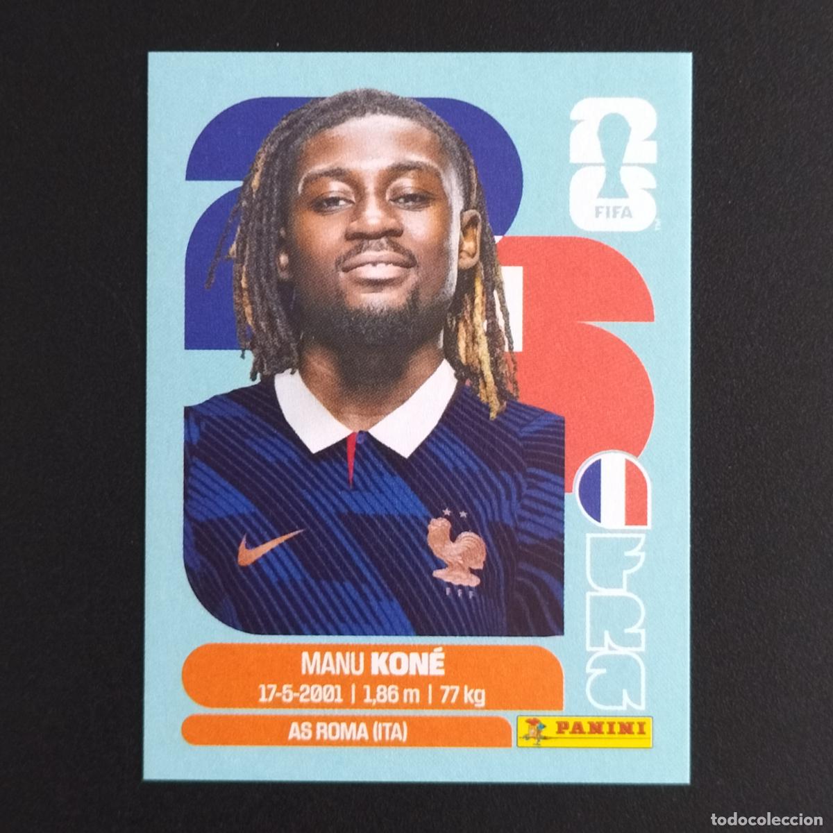Figurine di Calcio: FRA 11 MANU KONE FRANCIA CROMOS STICKER MUNDIAL 26 2026 FIFA WORLD CUP PANINI
