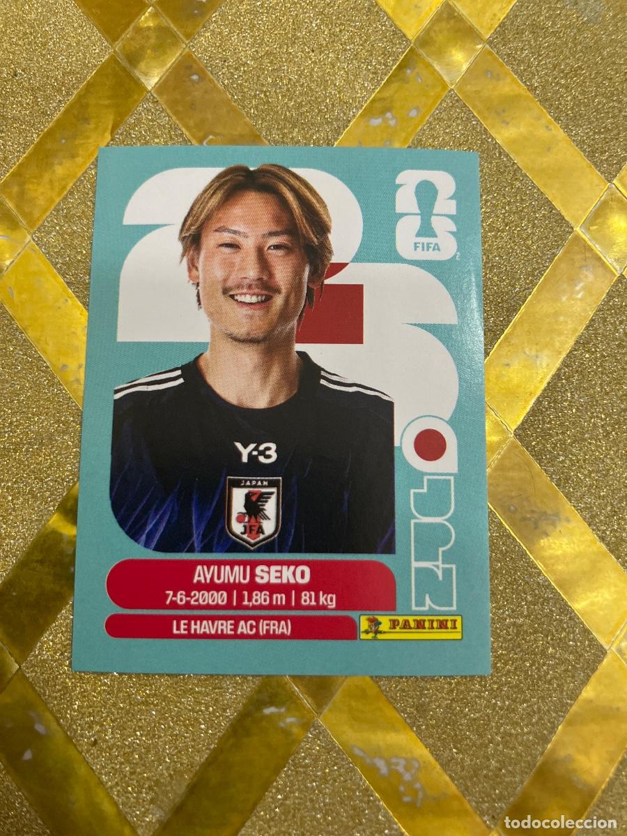 Cromos de F&uacute;tbol: CROMO DE F&Uacute;TBOL NUMERO JAP 4 AYUMU SEKO DE JAPON MUNDIAL 2026 MEXICO-EEUU-CANADA PANINI !