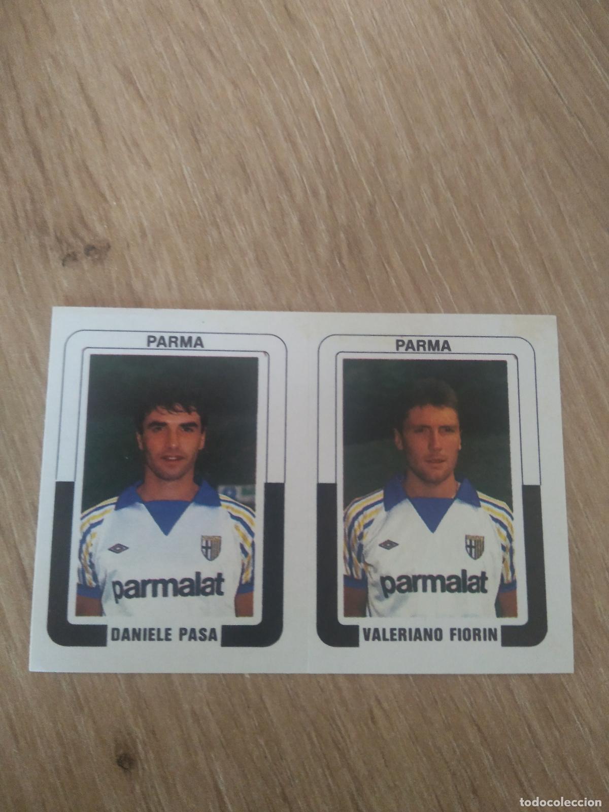 Cromos de F&uacute;tbol: 374 PASA 377 FIORIN PARMA CROMO FUTBOL PANINI LIGA ITALIA CALCIATORI Euroflash Calcio 1988