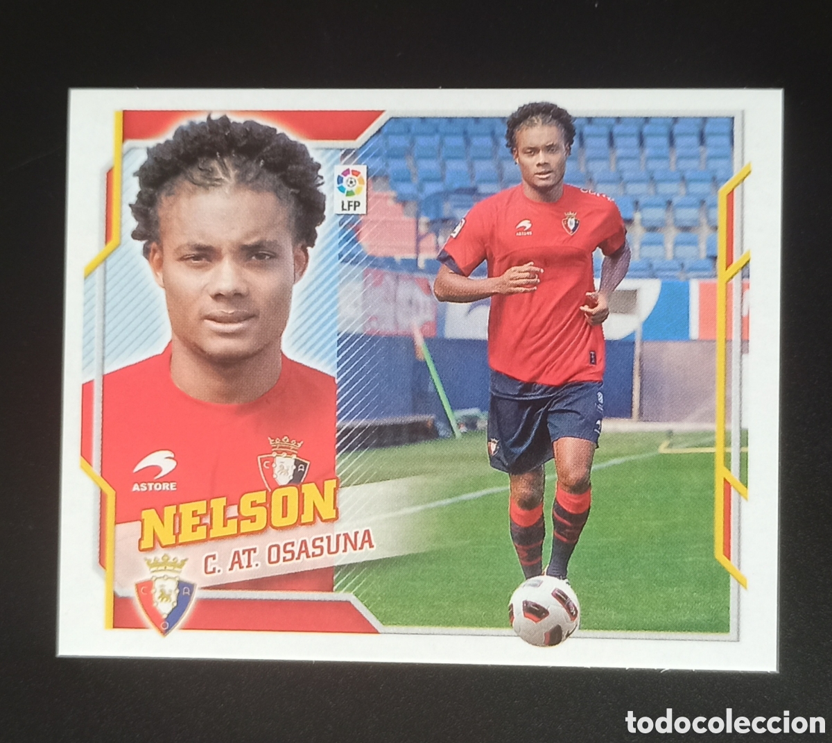 Cromos de F&uacute;tbol: 2010 2011 Liga Panini Este 10 11 Nelson (Osasuna). Fichaje 54. Nuevo