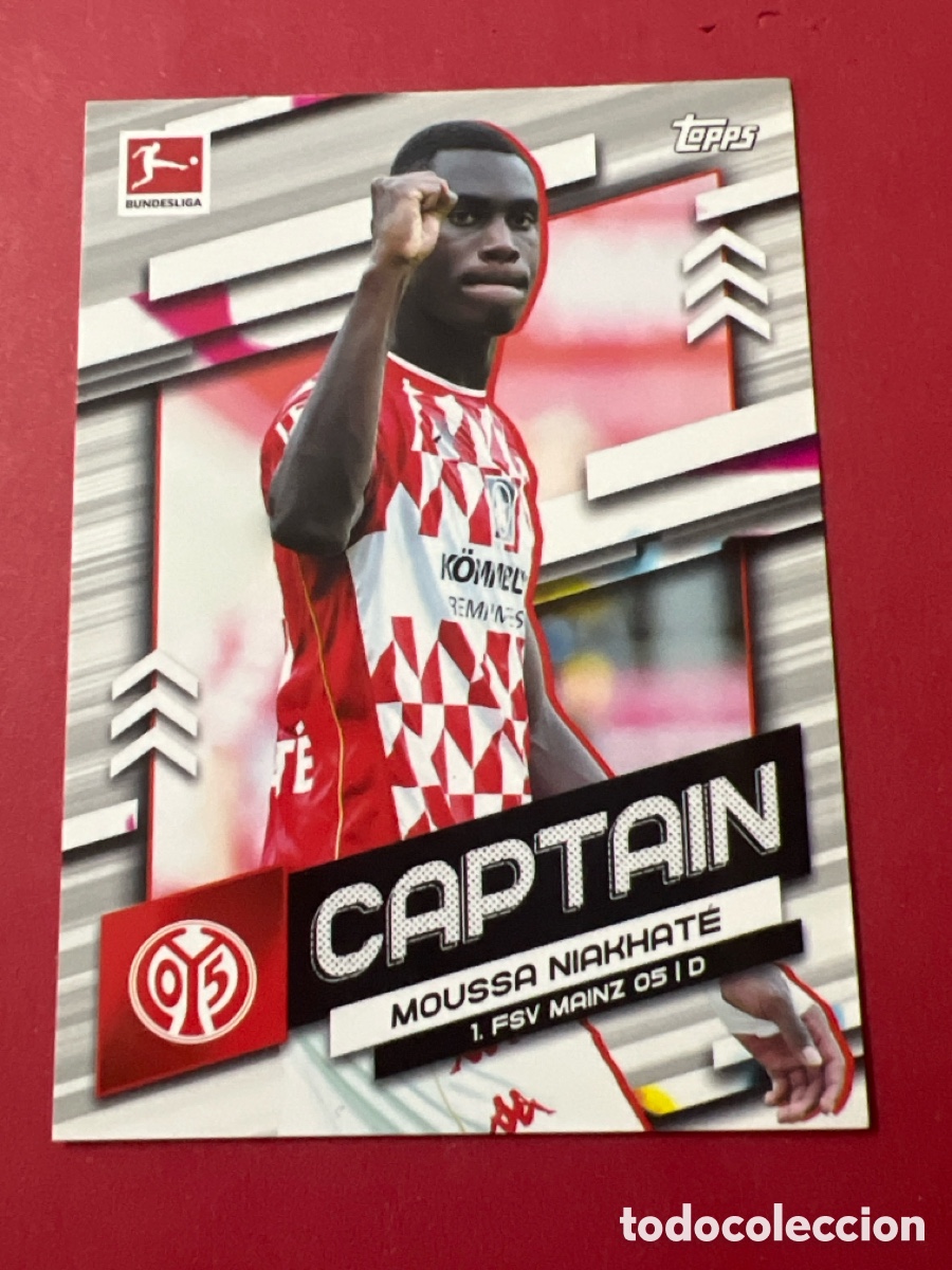 Cromos de F&uacute;tbol: C1650. Topps Bundesliga 2021/22 Capit&aacute;n N&uacute;m Tc-Mn Moussa Niakhate
