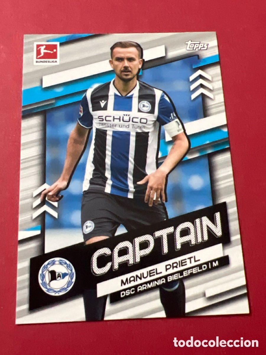 Cromos de F&uacute;tbol: C1651. 22 MANUEL PRIETL ARMINIA CROMO FUTBOL TOPPS CHROME 21-22 BUNDESLIGA 2021-2022 LIGA ALEMANIA