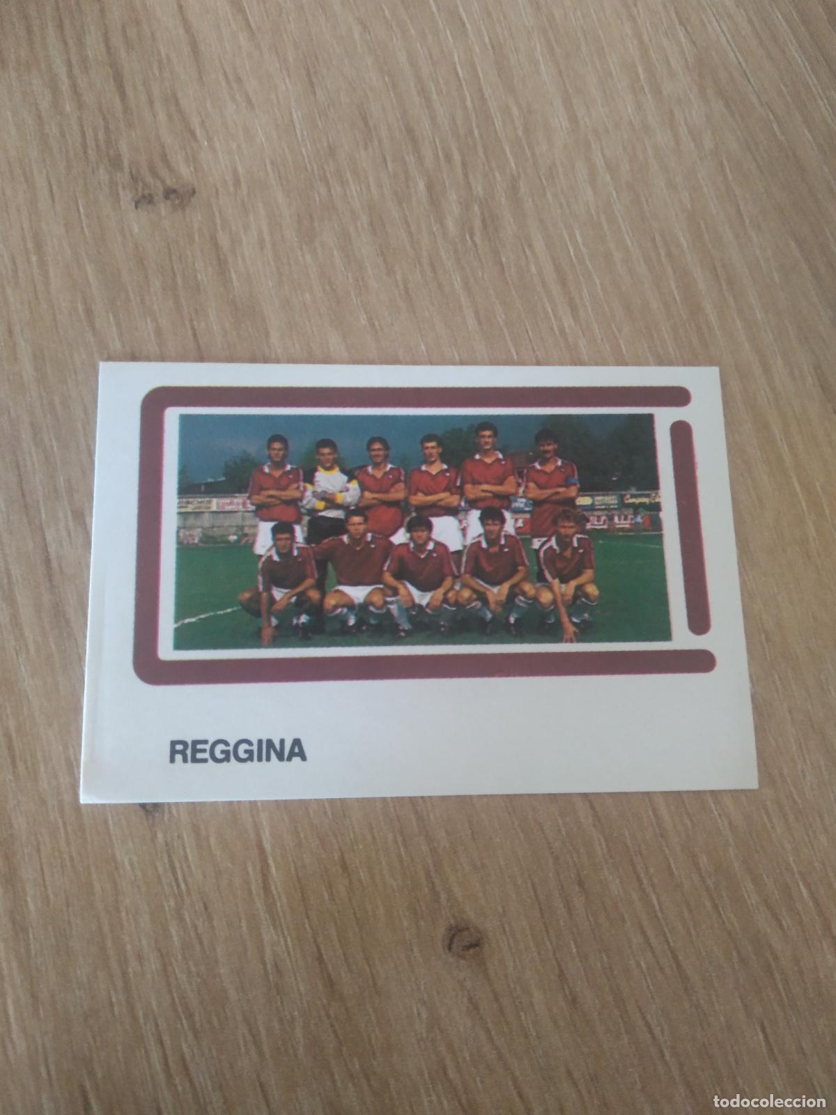 Cromos de F&uacute;tbol: 443 EQUIPO PLANTILLA REGGINA CROMO FUTBOL PANINI LIGA ITALIA CALCIATORI Euroflash Calcio 1988