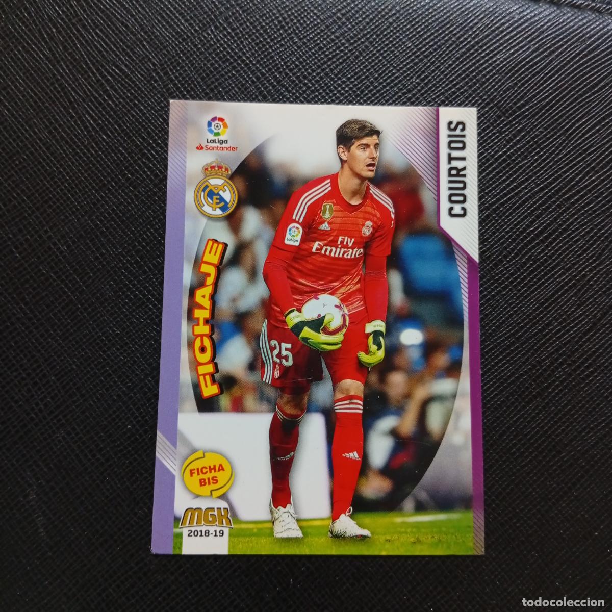 Cromos de F&uacute;tbol: 354 BIS COURTOIS REAL MADRID PANINI MEGACRACKS 2018 2019 CROMO FUTBOL 18 19 - A82 PG388
