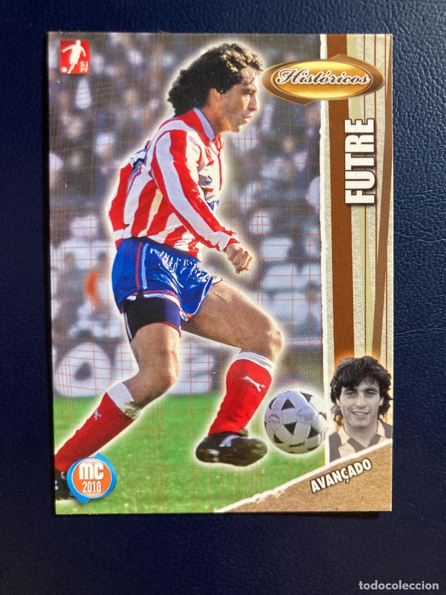 Fu&szlig;ball-Sticker: 138 Paulo Futre - Atl&eacute;tico de Madrid 2009 2010 - Panini - Megacraques 09 10 Hist&oacute;ricos