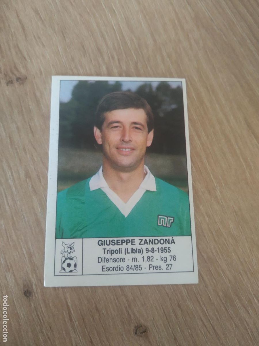 Cromos de F&uacute;tbol: 20 GIUSEPPE ZANDONA AVELLINO CROMO FUTBOL PANINI LIGA ITALIA CALCIATORI EUROFLASH CALCIO 88