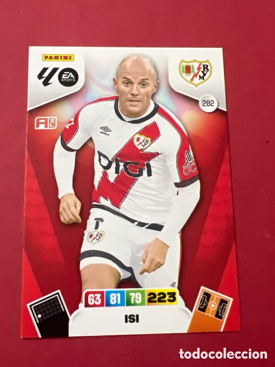 Cromos de Futebol: C1665. PANINI ADRENALYN - LIGA 2025-26 (25 - 26) - N&ordm; 282 - ISI - RAYO VALLECANO