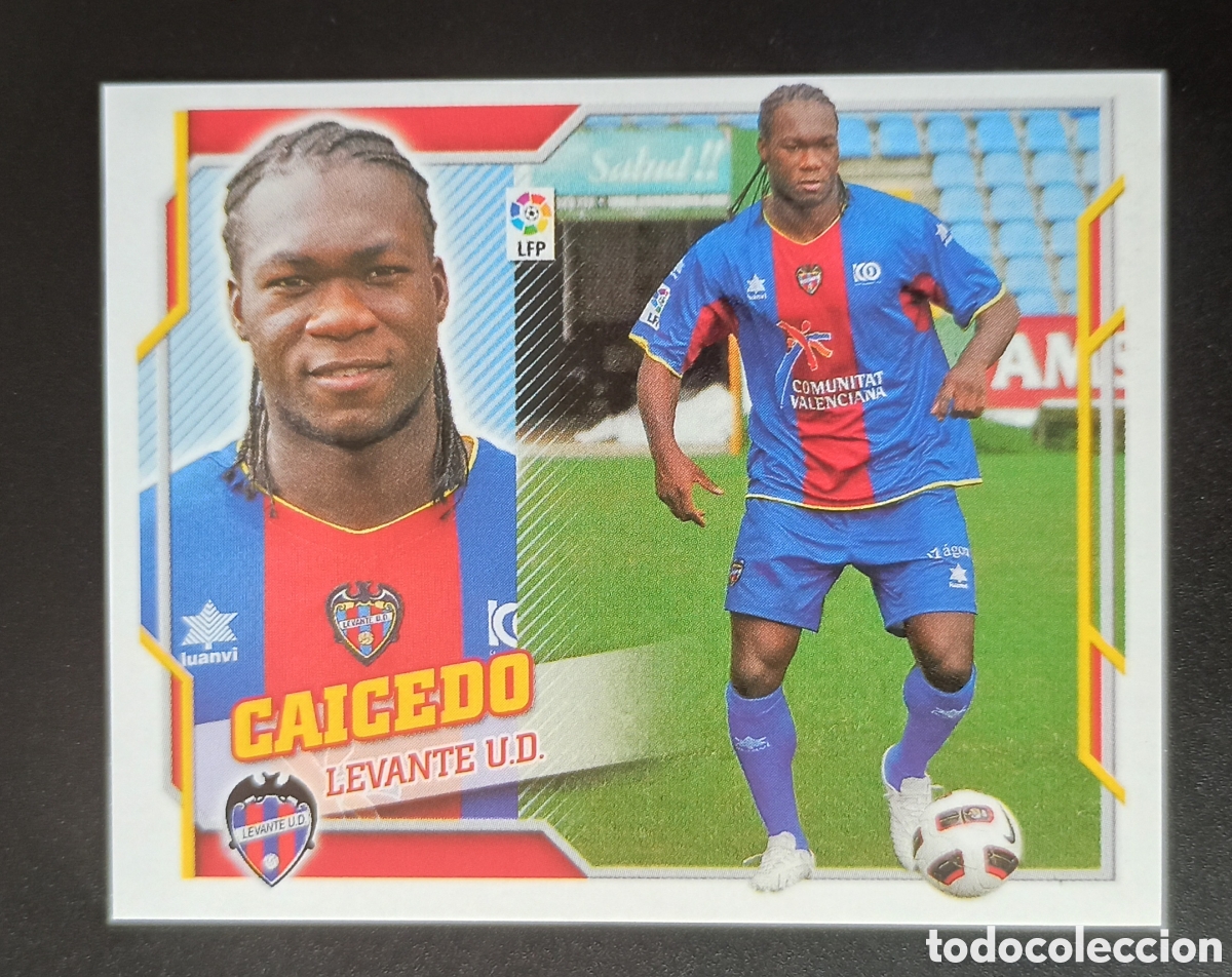 Cartes &agrave; collectionner de Football: 2010 2011 Liga Panini Este 10 11 Caicedo (Levante). Fichaje 57. Nuevo