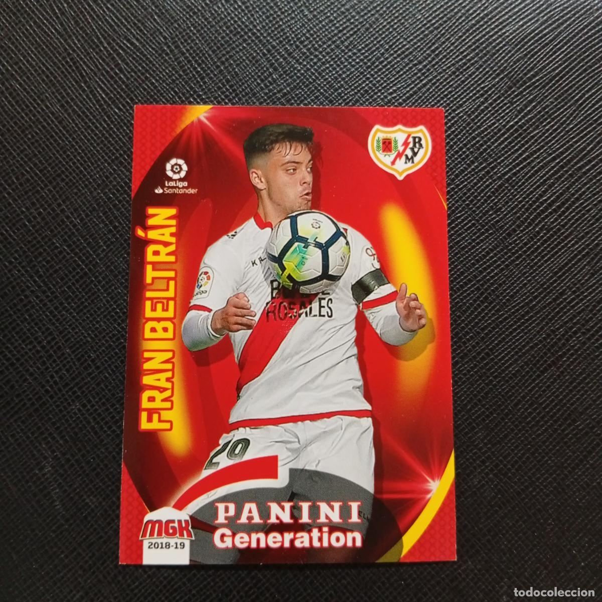 Cromos de F&uacute;tbol: 402 FRAN BELTRAN RAYO VALLECANO PANINI MEGACRACKS 2018 2019 CROMO FUTBOL 18 19 - A82 PG442