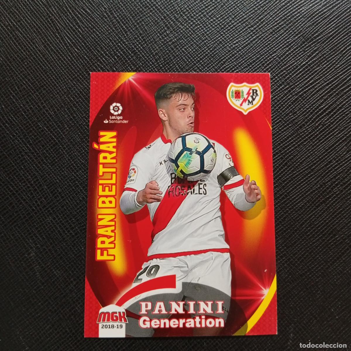 Cromos de F&uacute;tbol: 402 FRAN BELTRAN RAYO VALLECANO PANINI MEGACRACKS 2018 2019 CROMO FUTBOL 18 19 - A82 PG451