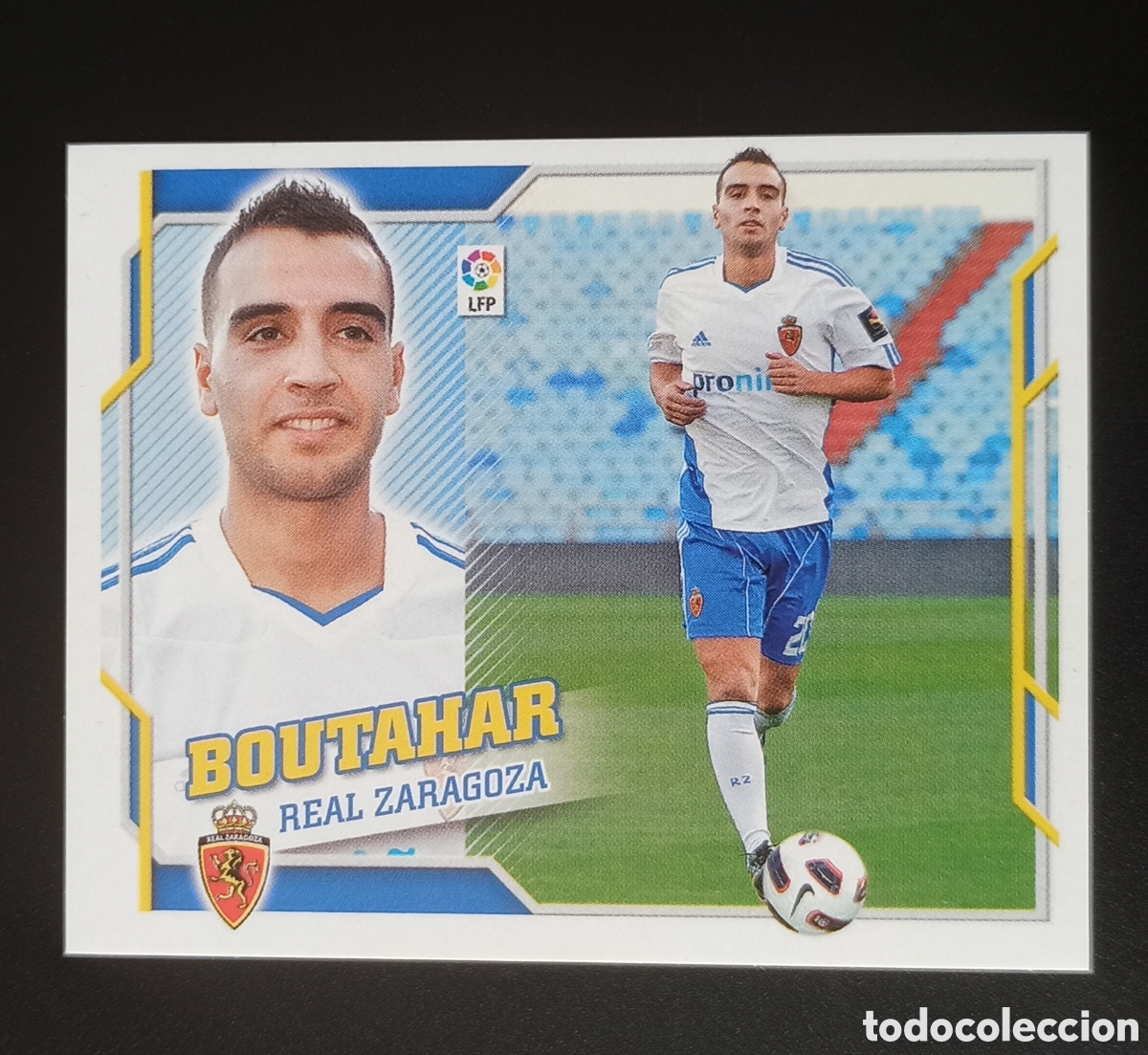 Cromos de F&uacute;tbol: 2010 2011 Liga Panini Este 10 11 Boutahar (Zaragoza). Fichaje 59 bis . Nuevo