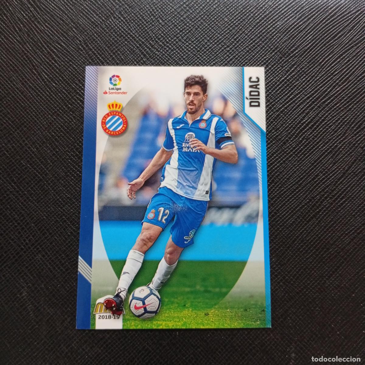 Cromos de Futebol: 199 DIDAC ESPA&Ntilde;OL PANINI MEGACRACKS 2018 2019 CROMO FUTBOL 18 19 - A82 PG469 B