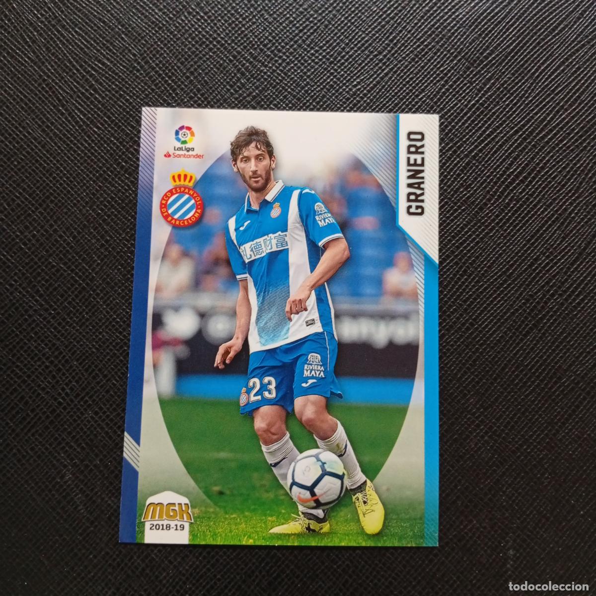 Cromos de Futebol: 204 GRANERO ESPA&Ntilde;OL PANINI MEGACRACKS 2018 2019 CROMO FUTBOL 18 19 - A82 PG478