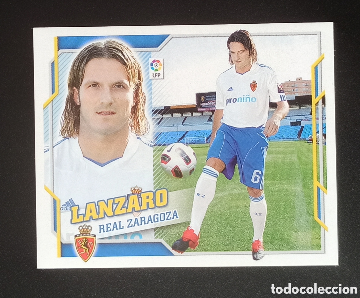 Cromos de Futebol: 2010 2011 Liga Panini Este 10 11 Lanzaro (Zaragoza). Fichaje 60 bis . Nuevo