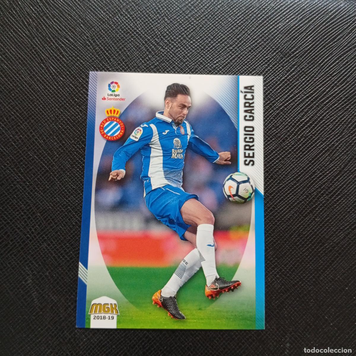 Cromos de Futebol: 210 SERGIO GARCIA ESPA&Ntilde;OL PANINI MEGACRACKS 2018 2019 CROMO FUTBOL 18 19 - A82 PG487