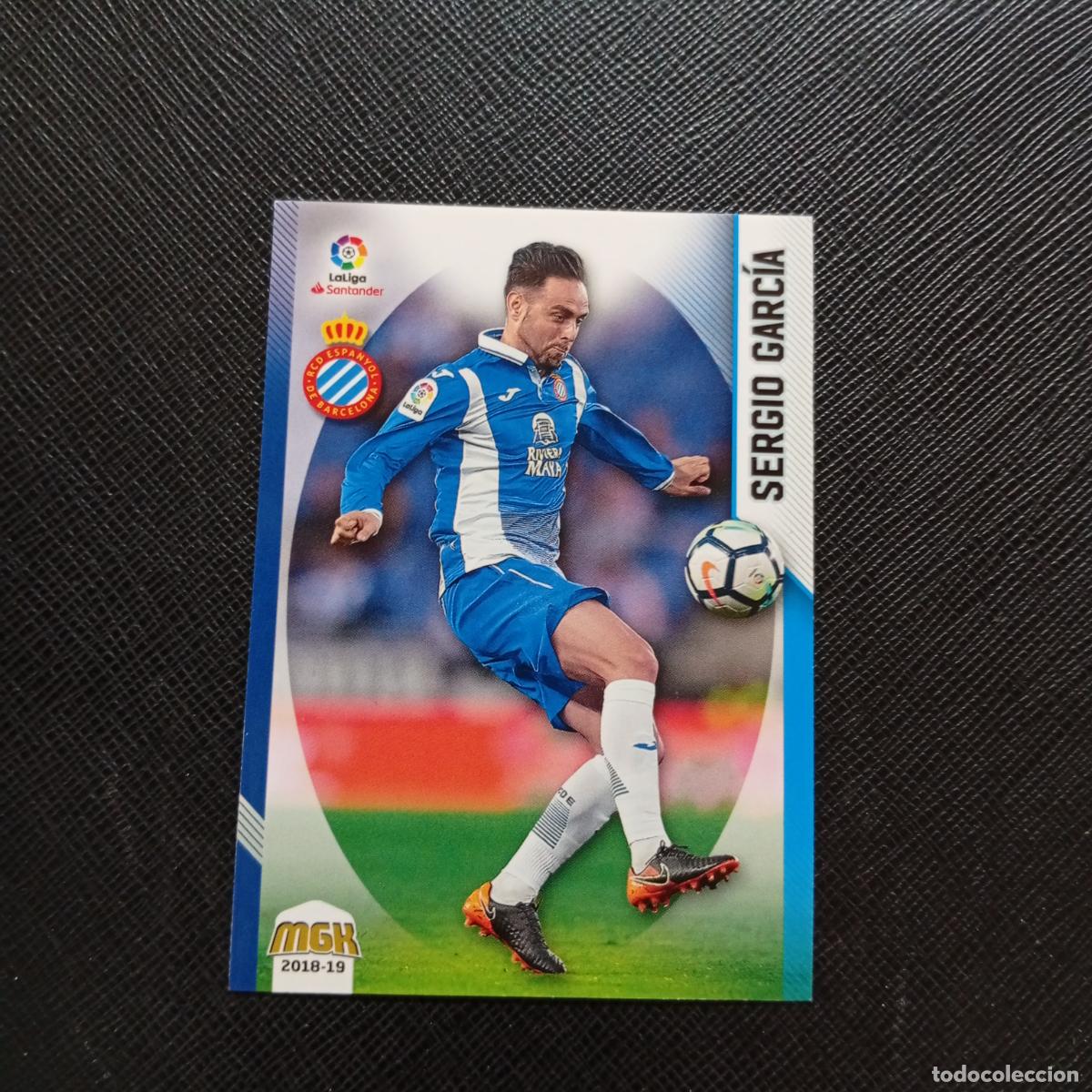 Cromos de Futebol: 210 SERGIO GARCIA ESPA&Ntilde;OL PANINI MEGACRACKS 2018 2019 CROMO FUTBOL 18 19 - A82 PG496