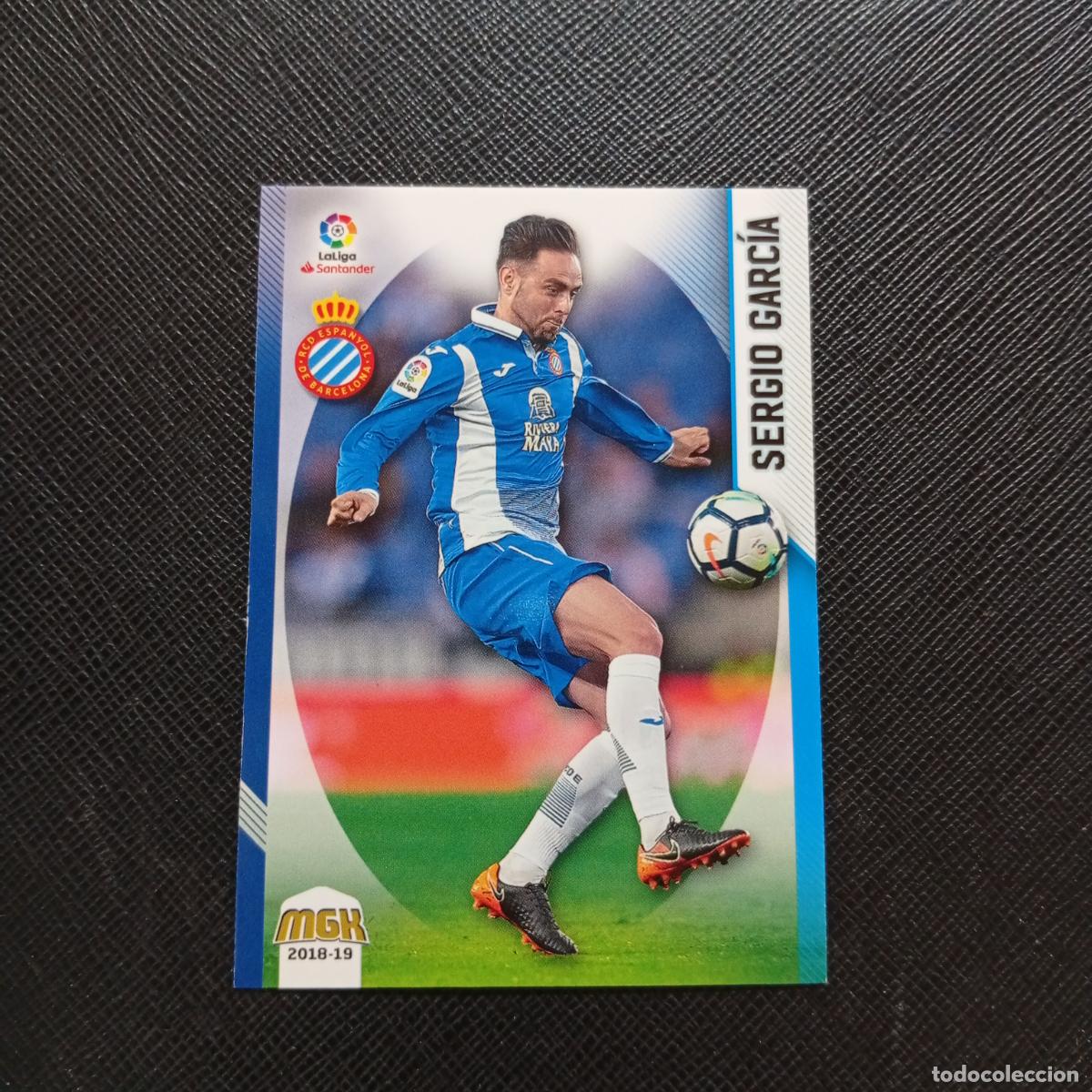 Cromos de Futebol: 210 SERGIO GARCIA ESPA&Ntilde;OL PANINI MEGACRACKS 2018 2019 CROMO FUTBOL 18 19 - A82 PG496 B