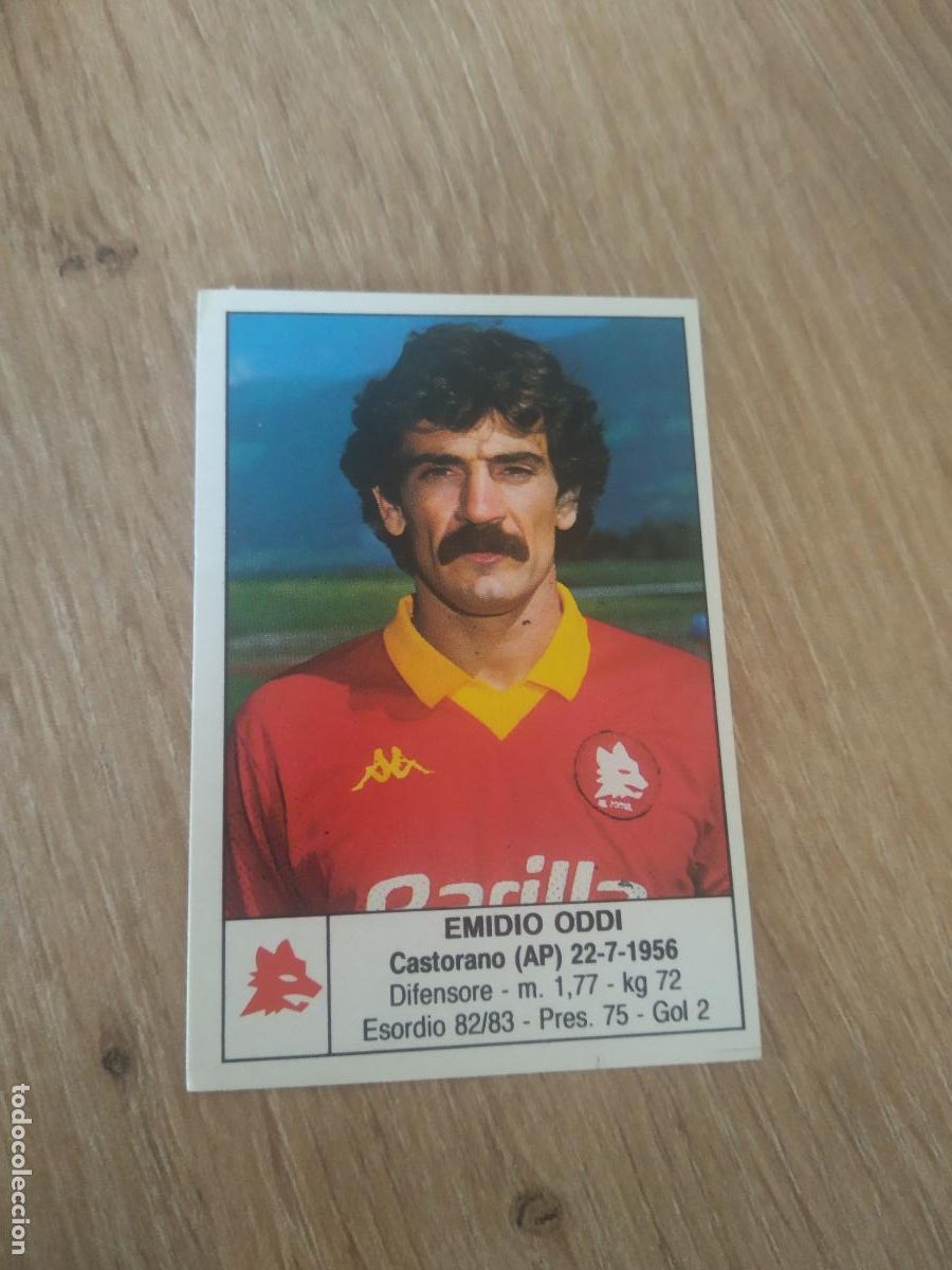 Cromos de F&uacute;tbol: 157 EMIDIO ODDI ROMA CROMO FUTBOL PANINI LIGA ITALIA CALCIATORI EUROFLASH CALCIO 88